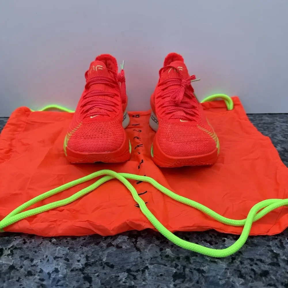 Nike Air Zoom Alphafly NEXT% 3 Bright Crimson Lime Blast Women’s SZ 6 FD8315-600
